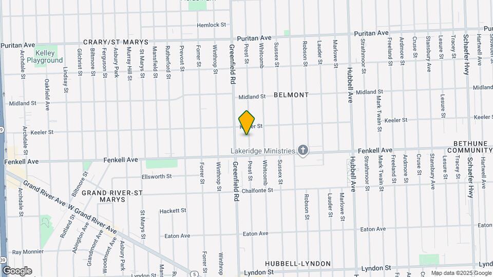 15349 Prest St Map and Location Details