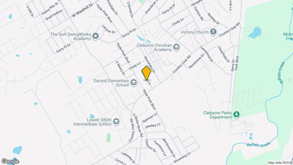 1214 Lindsey Ln Map and Location Details