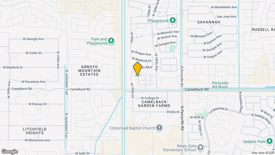 5104 N 189th Glen Mapa y Detalles de la Ubicación