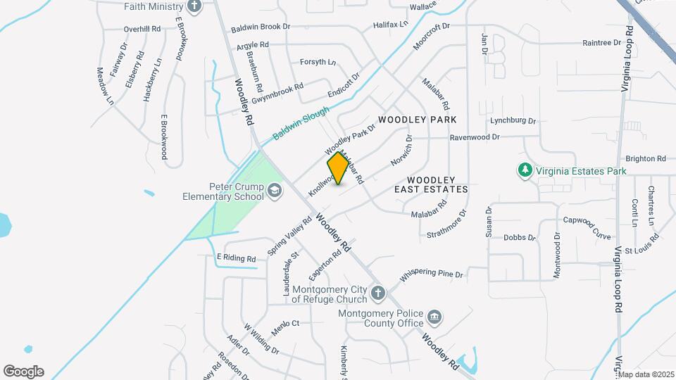 2621 Norwich Dr Map and Location Details