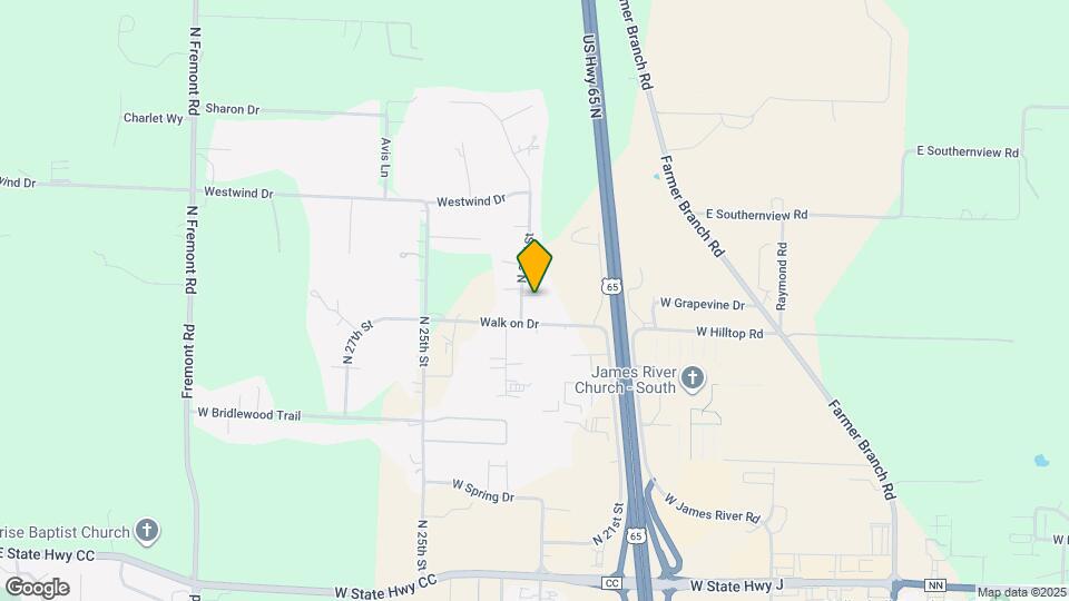 2252 W Twin Acres Ct Map and Location Details