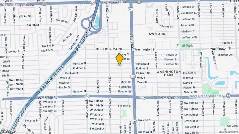 6101 Rodman St Map and Location Details