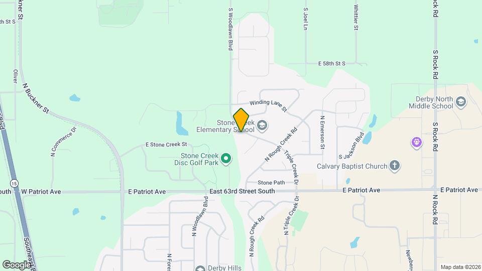 3025 Triple Creek Dr Map and Location Details