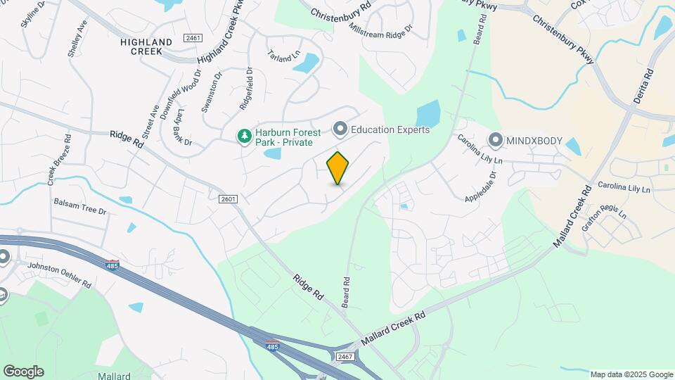 2605 Forest Grove Ct Map and Location Details