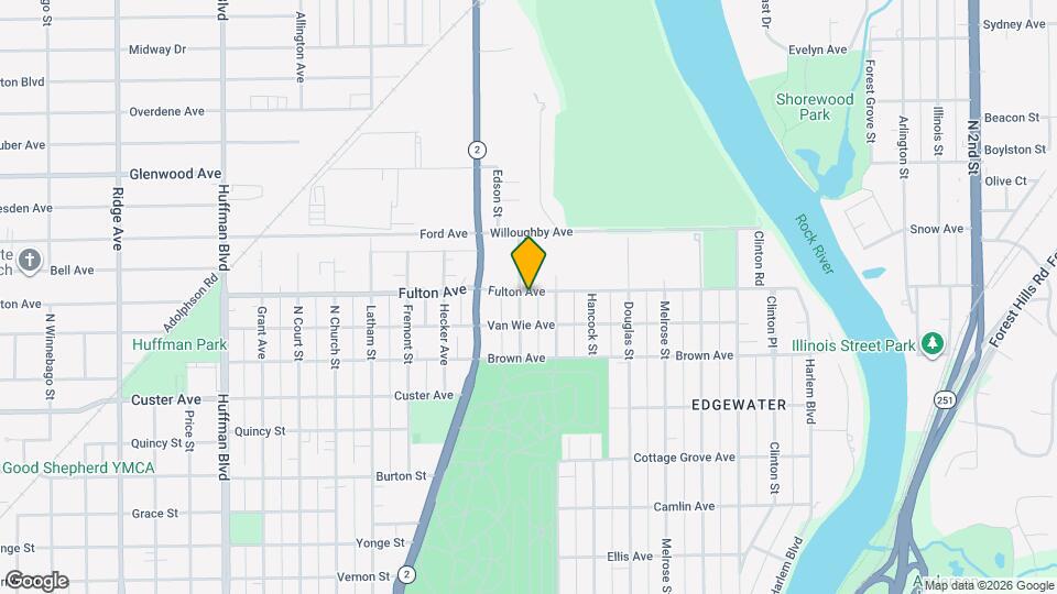 2323 Wallace St, Unit 5 Map and Location Details
