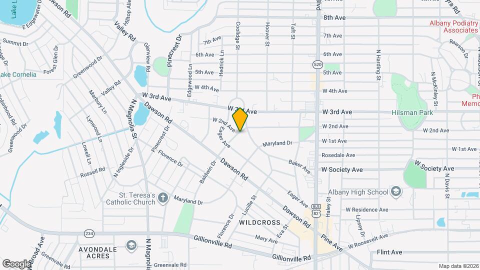 812 Baldwin Dr Map and Location Details