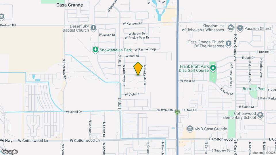 597 W Barrus St Map and Location Details