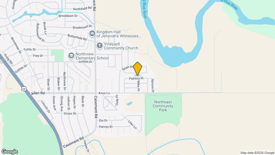 2141 Patricia Pl Map and Location Details