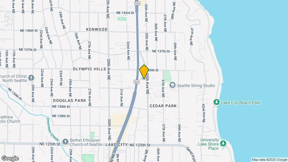 13223 35th Ave NE Mapa y Detalles de la Ubicación