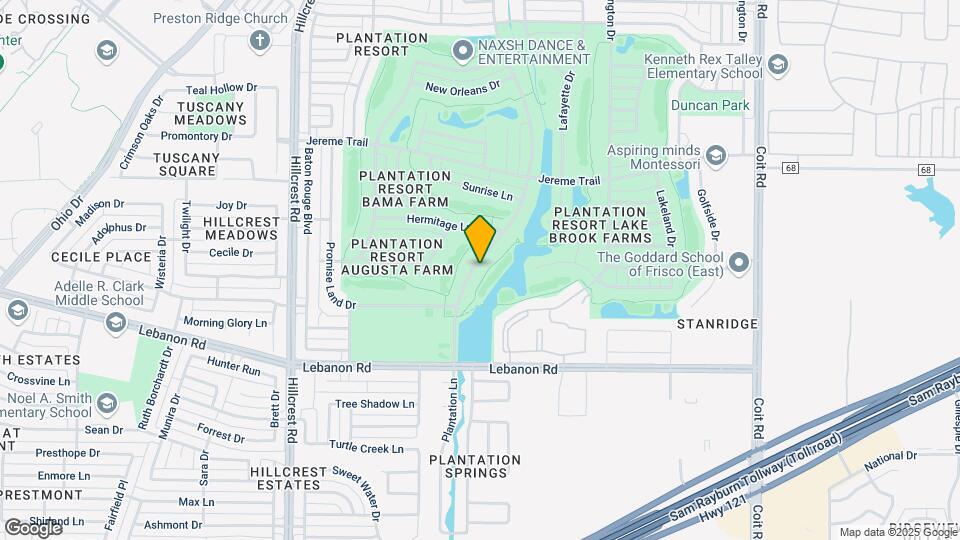 4916 Plantation Ln Map and Location Details