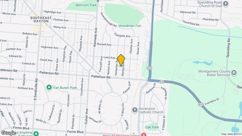 1655 Barney Ave Map and Location Details