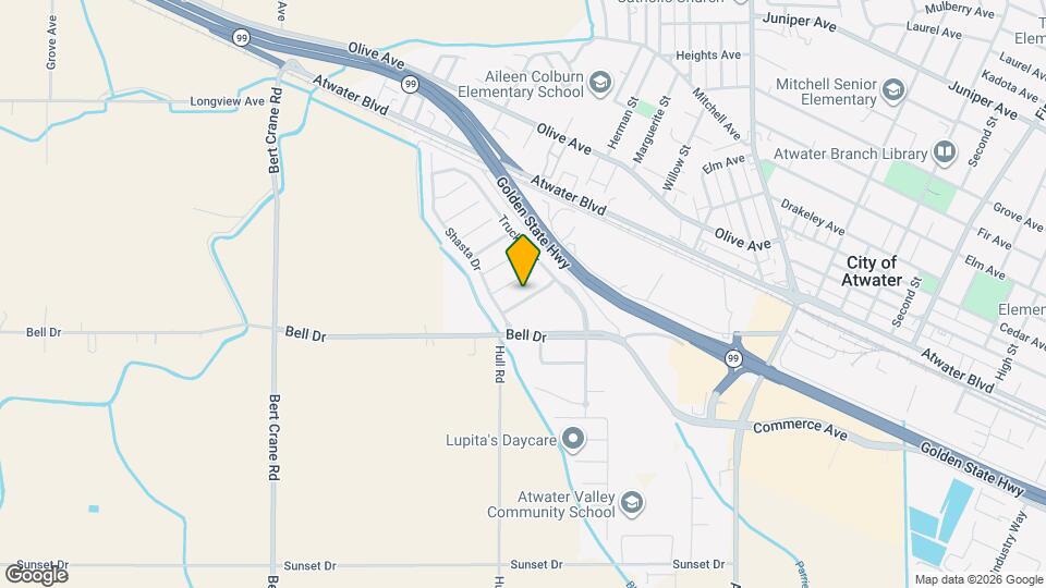 2121 Redding Way Map and Location Details