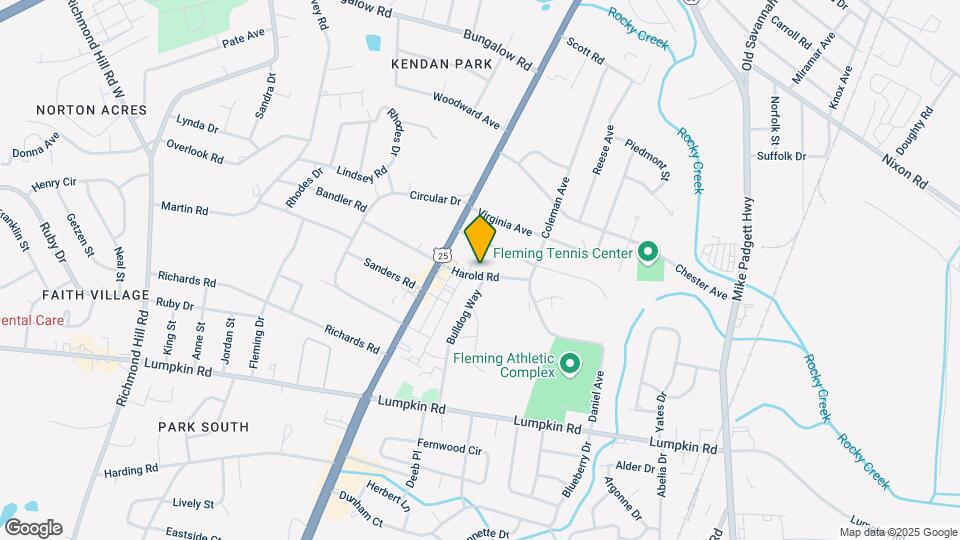 2017 Harold Rd Map and Location Details