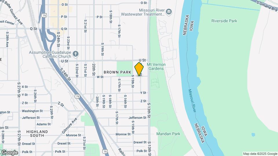 5800 S 14th St Mapa y Detalles de la Ubicación