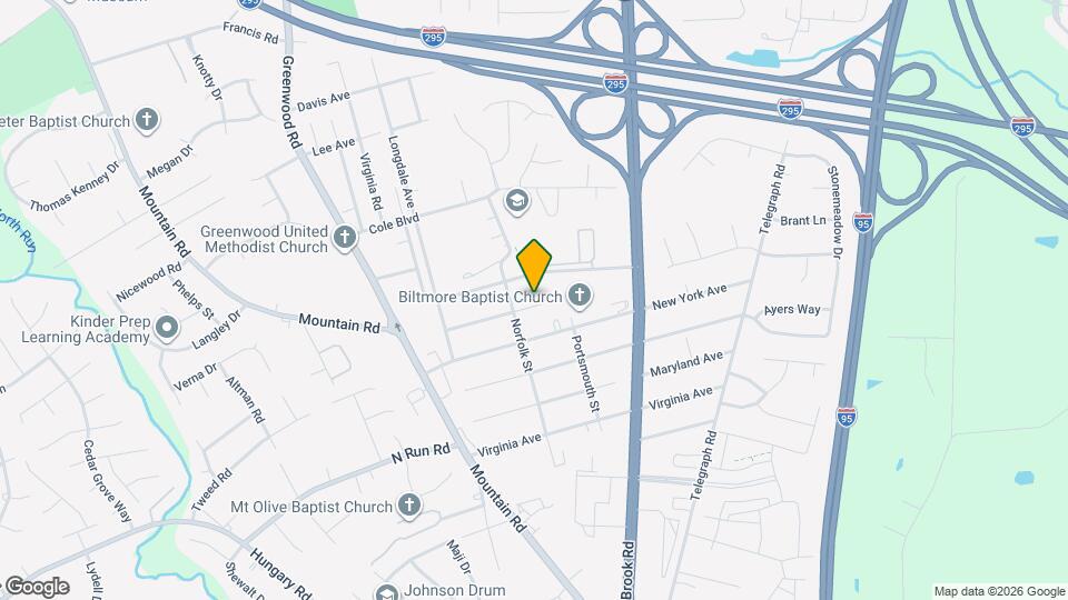 1310 Rhode Island Ave Map and Location Details