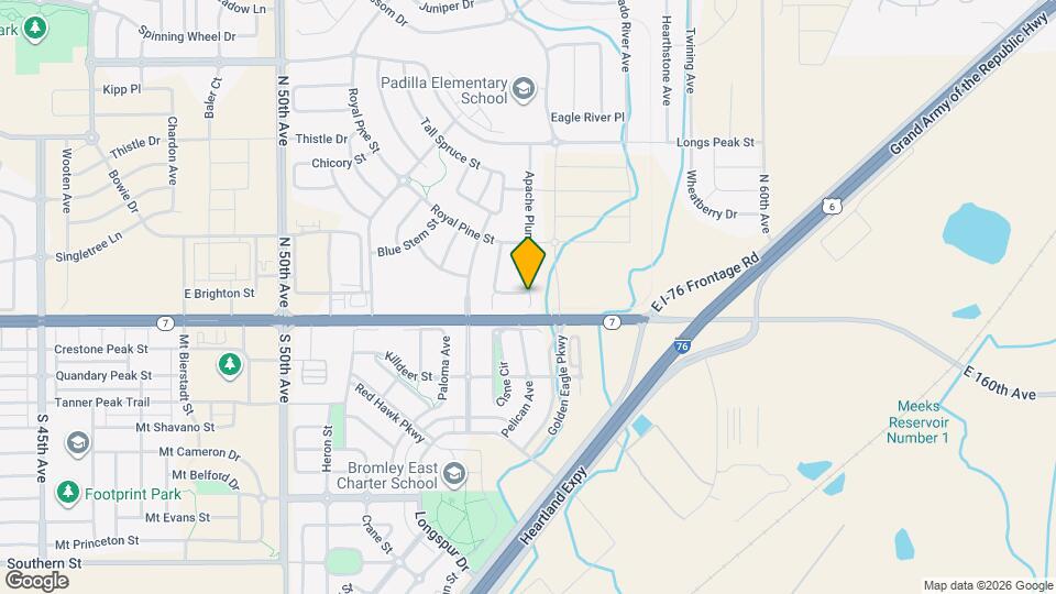 117 Apache Plume Ct Map and Location Details