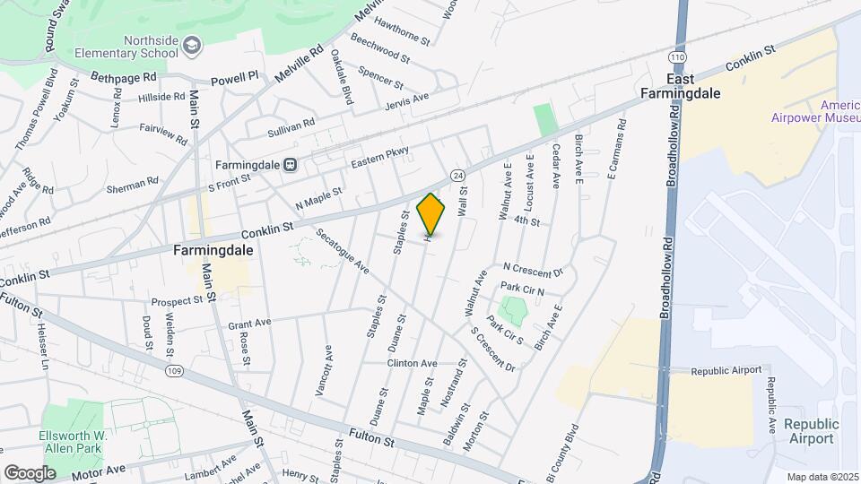 17 Hallock St Map and Location Details