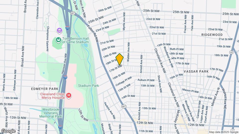 1424 17th St NW Map and Location Details