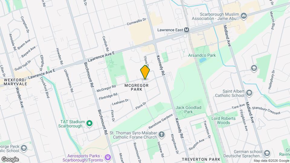 35 Porter Crescent Map and Location Details