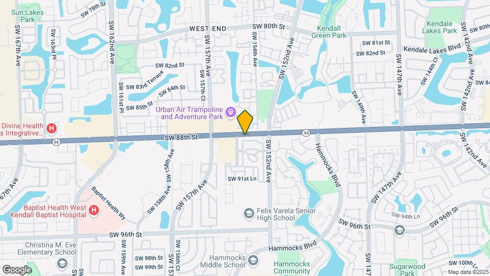 15305 SW 88th Terrace Map and Location Details
