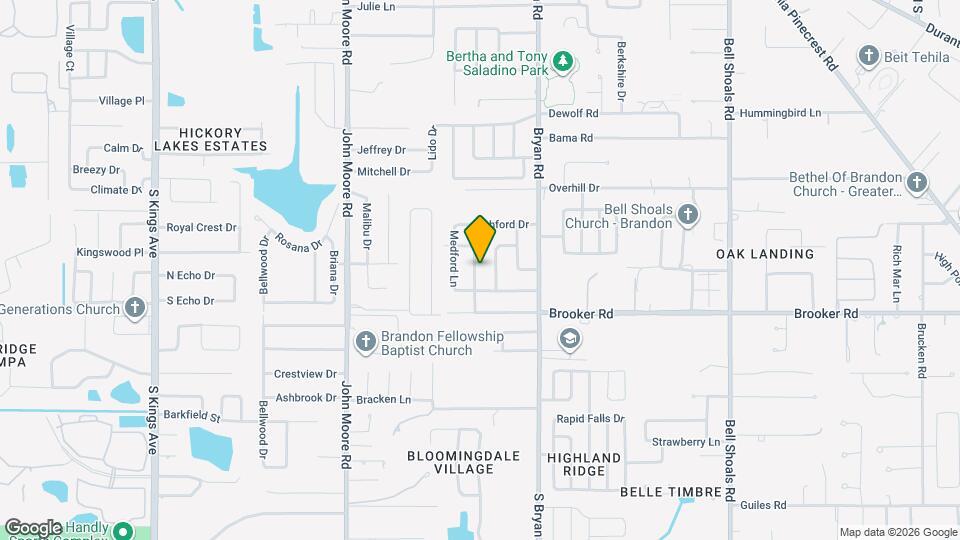 2313 Green Lawn St Map and Location Details