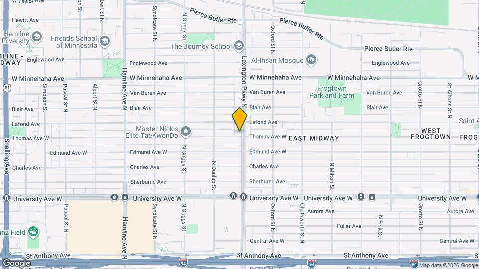 603 Lexington Pky N Map and Location Details