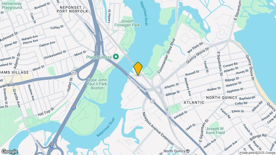 Neponset Landing Mapa y Detalles de la Ubicación