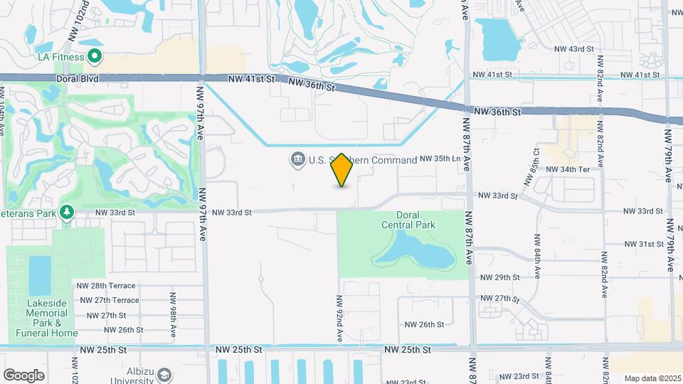 9187 NW 33rd St Map and Location Details