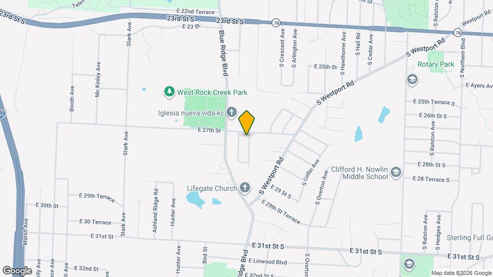 2702 S Glenwood Ave Mapa y Detalles de la Ubicación