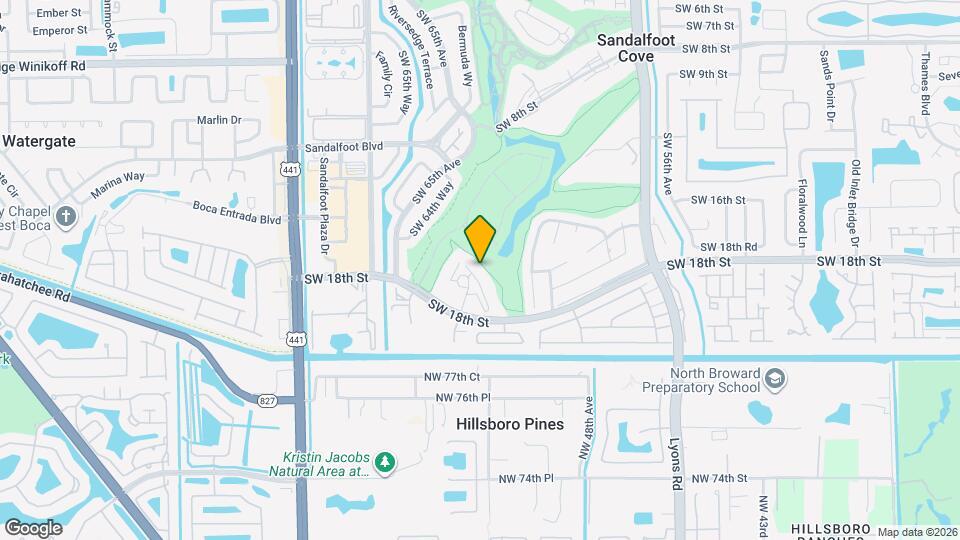 Barwood Condominiums Map and Location Details