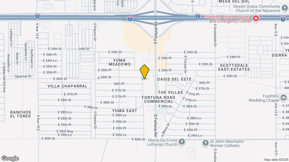 11511 S Prescott Ave Map and Location Details