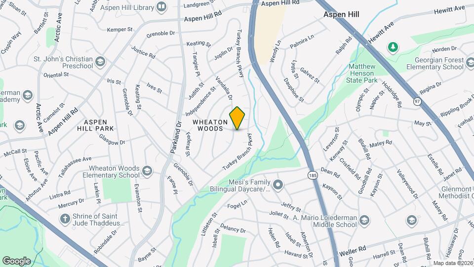 4106 Elizabeth St Map and Location Details