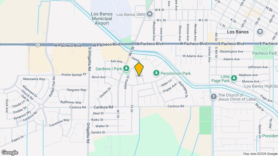 1558 Greenwood Way Map and Location Details