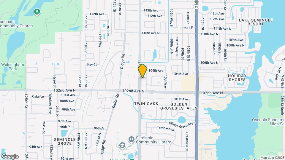 10337 113th St Map and Location Details