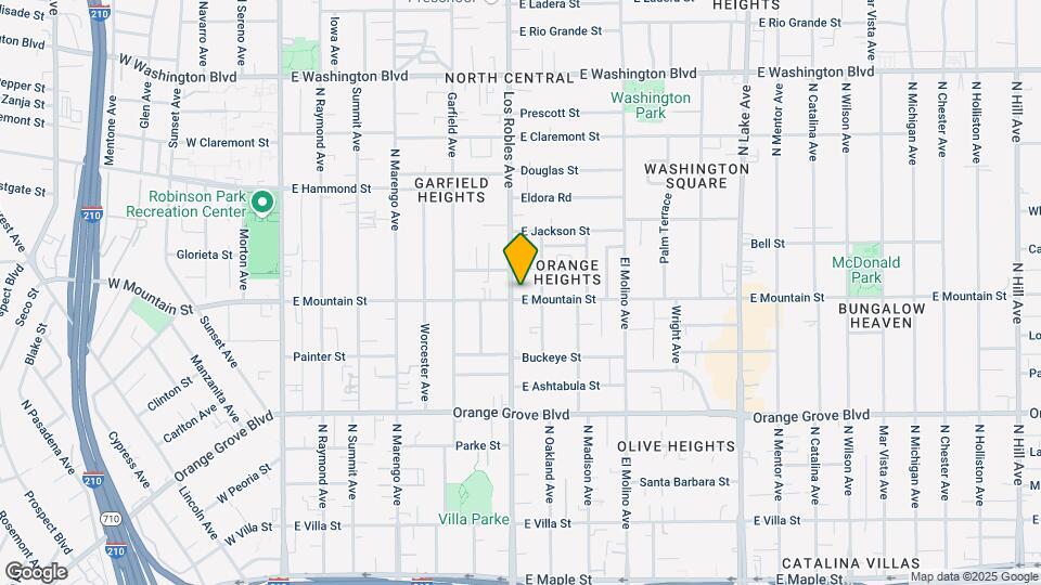 928-932 N Los Robles Ave Map and Location Details