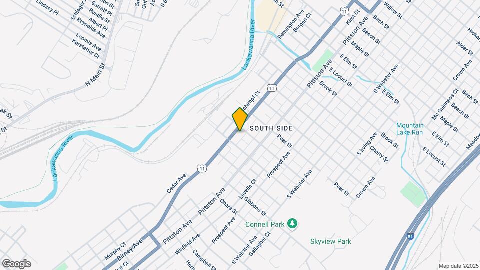 1811 Cedar Ave Map and Location Details