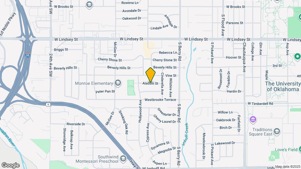 1428 Aladdin St Map and Location Details