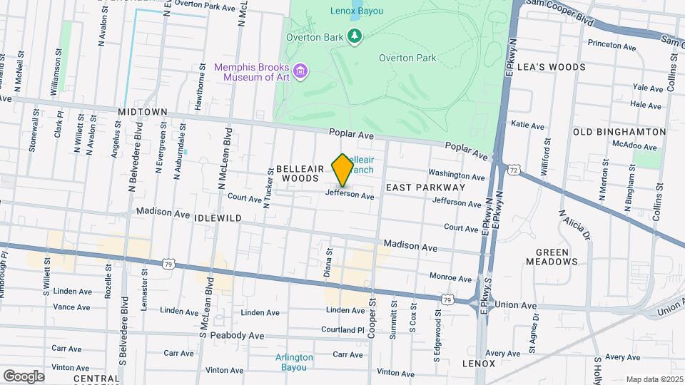 2064 Jefferson Ave Map and Location Details
