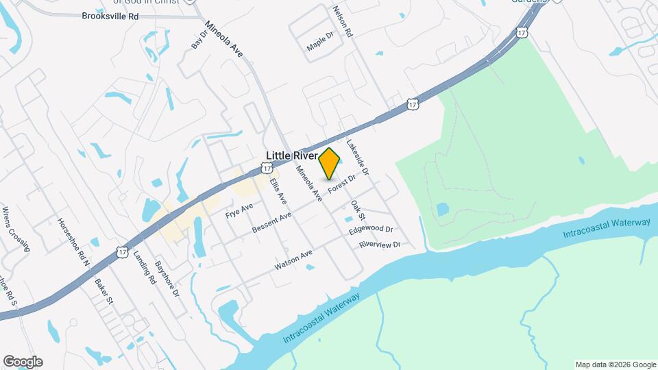 1619 Forest Dr, Unit 6 Map and Location Details