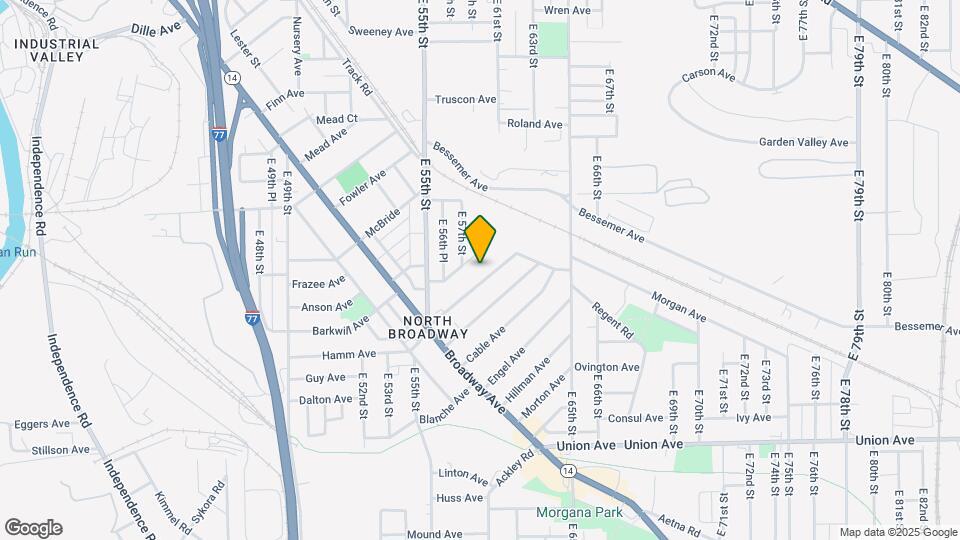 5687 Hamlet Ave Map and Location Details