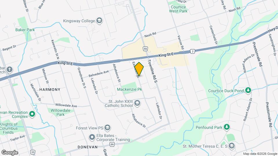 77 Eastlawn St Map and Location Details