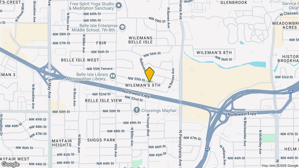 2250 NW 55th St Map and Location Details