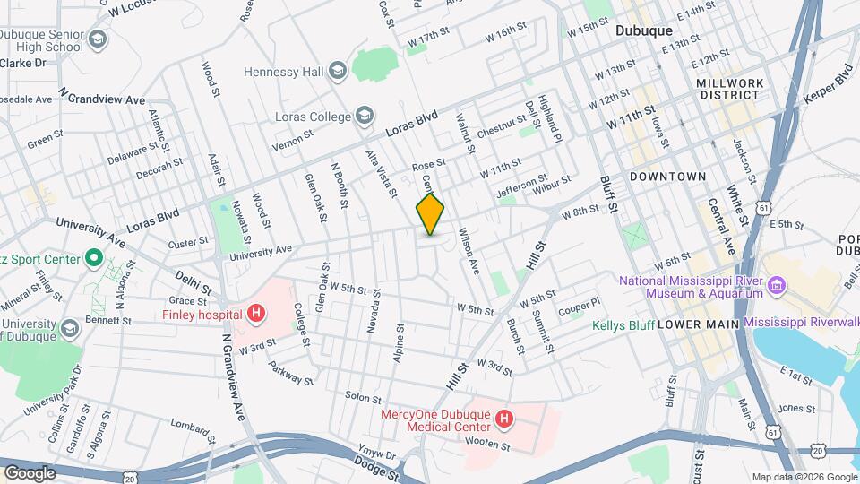 951 Oxford St, Unit 951 Map and Location Details