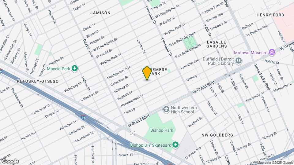 2976 Hogarth St Map and Location Details