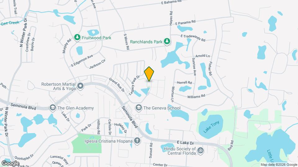 1964 Grand Rue Dr Map and Location Details