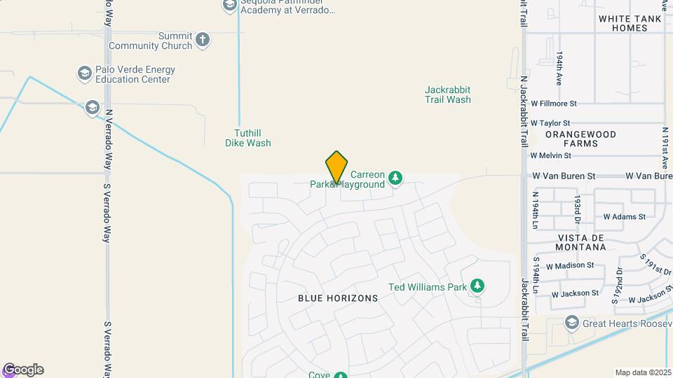 250 N 199th Dr Map and Location Details