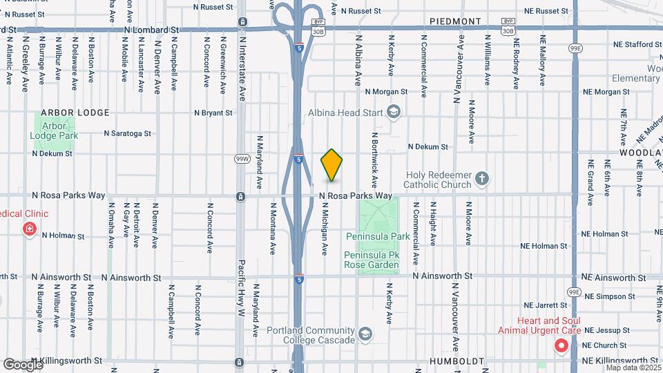 6500 N Michigan Ave Map and Location Details