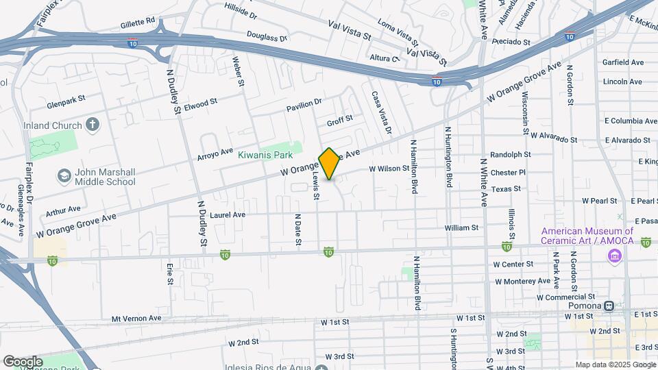 849 N Currier St Map and Location Details