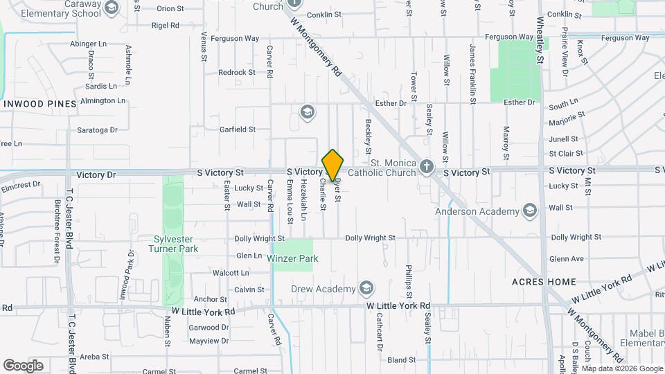 7521 Dyer St Map and Location Details