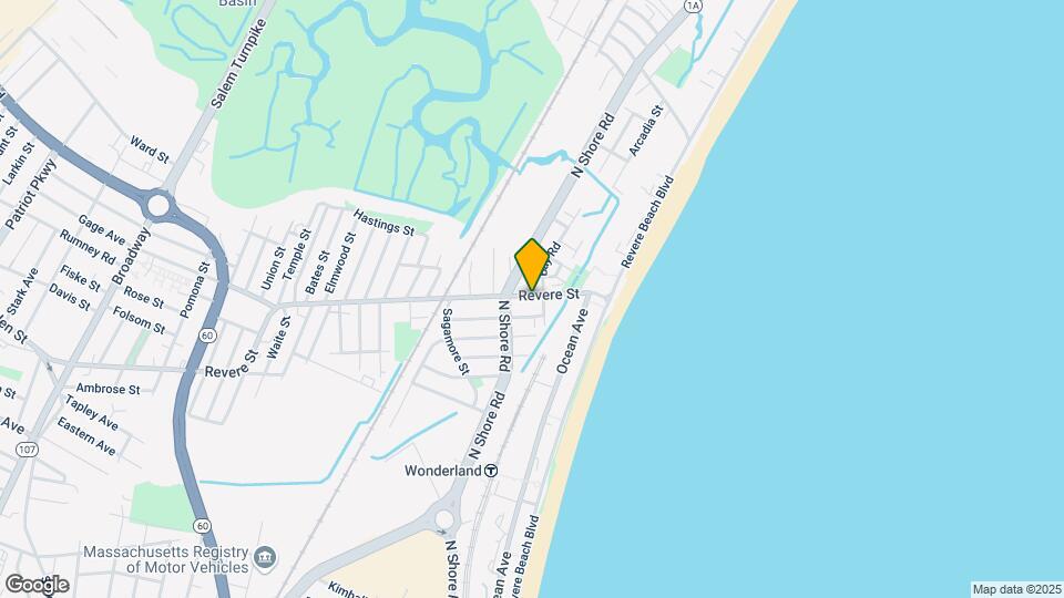 543 Revere St Map and Location Details